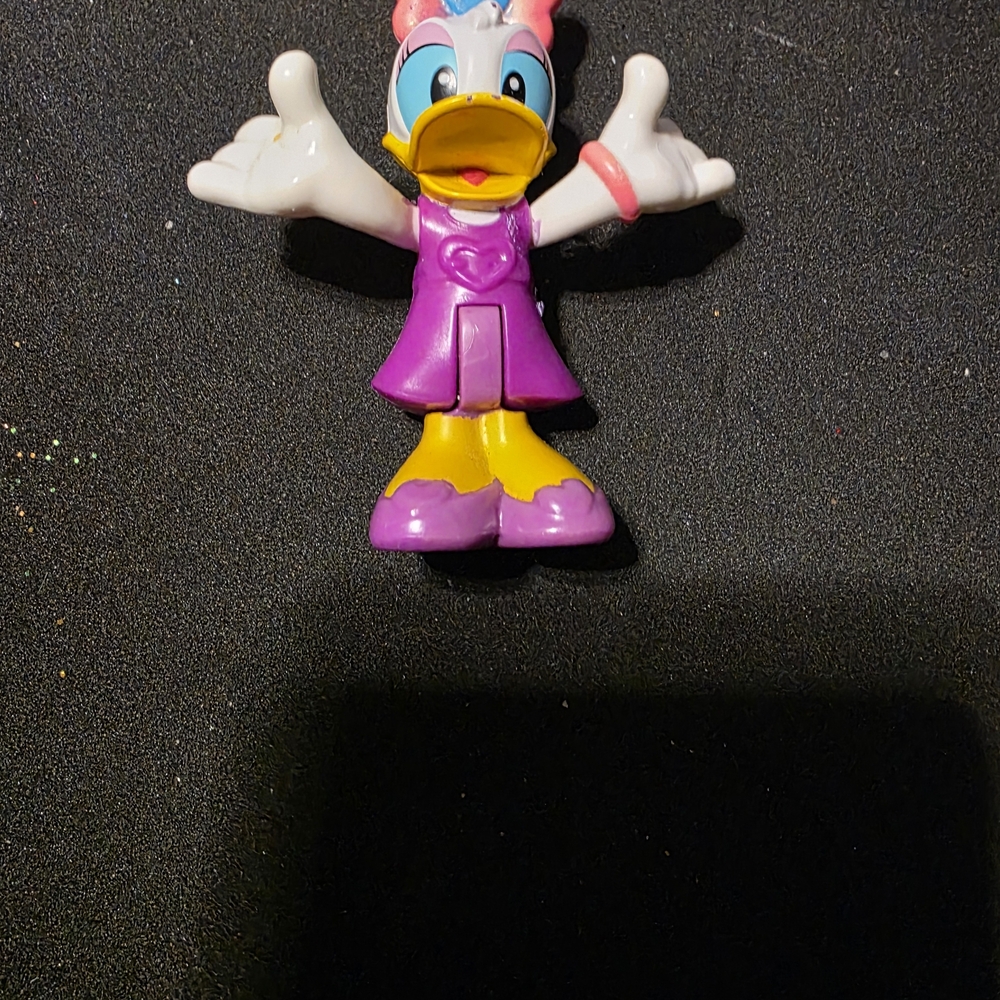 Charming Duck Character Action Figure - Pink, Yellow, and White
